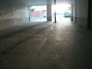 Tunnel+med+ljus - Underbar kvällssol och kesopannkaka