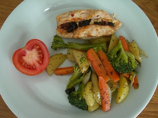 Kyckling%2Bmed%2Bugnsrostad%2Bpotatis%2Boch%2Bgr%25C3%25B6nsaker%2B%25281%2529 - Lång väntan på en god lunch