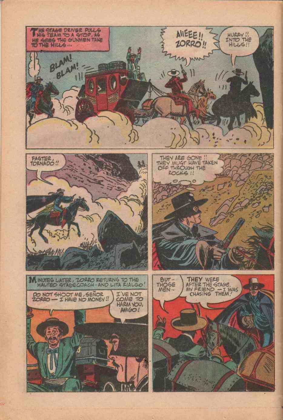 Read online Zorro (1966) comic -  Issue #7 - 12