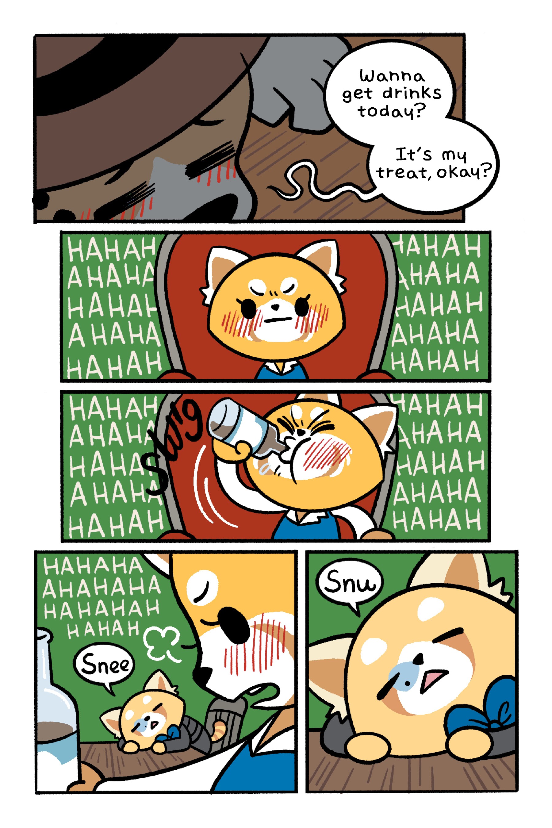 Read online Aggretsuko: Down the Rabbit Hole comic -  Issue # TPB - 50