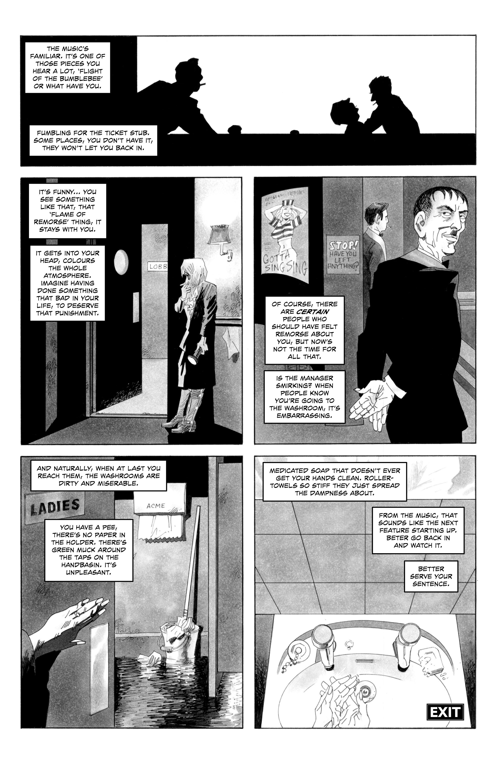 Read online Alan Moore's Cinema Purgatorio comic -  Issue #3 - 12