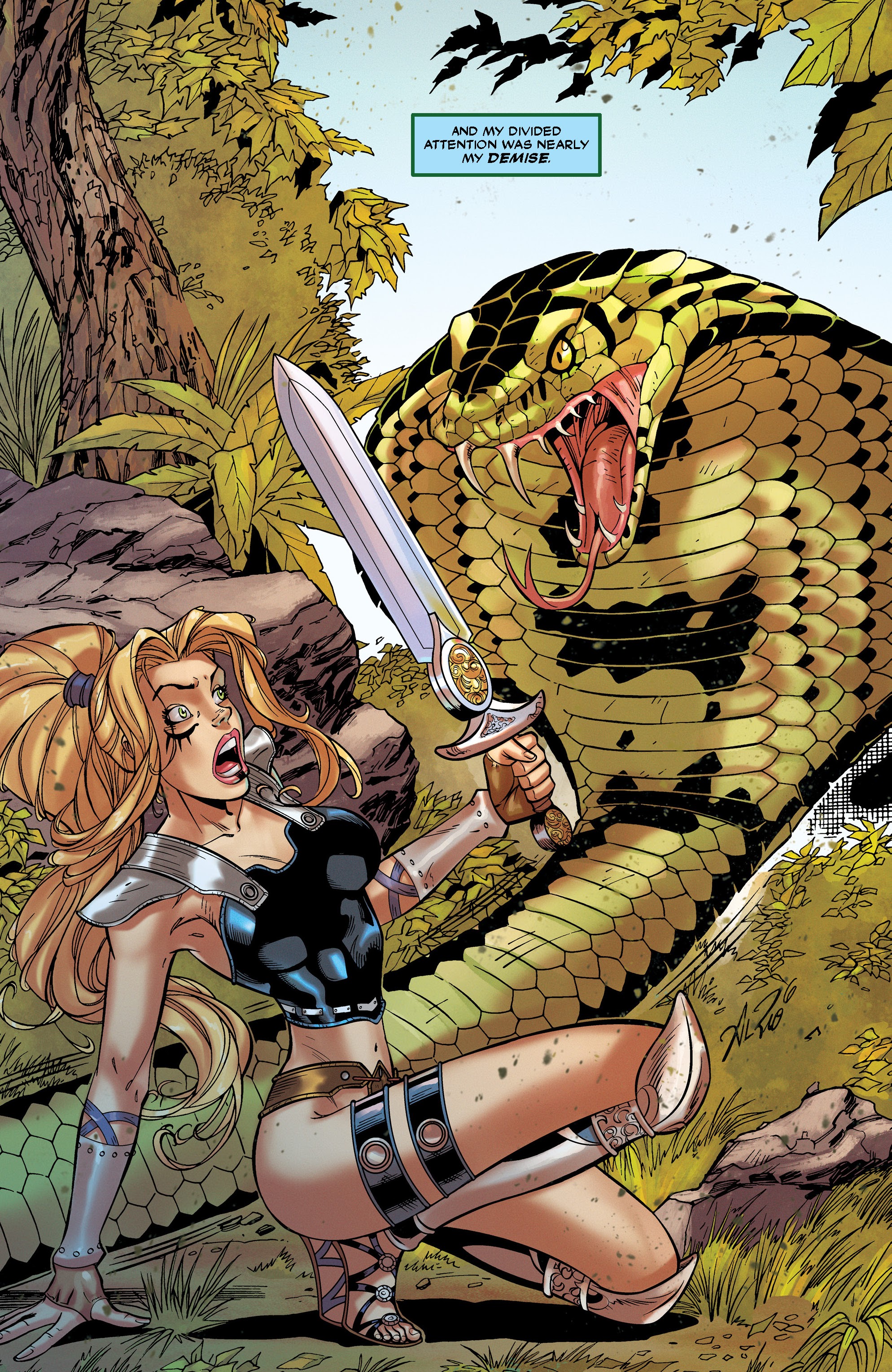 Read online Threshold:Allure comic -  Issue #2 - 24