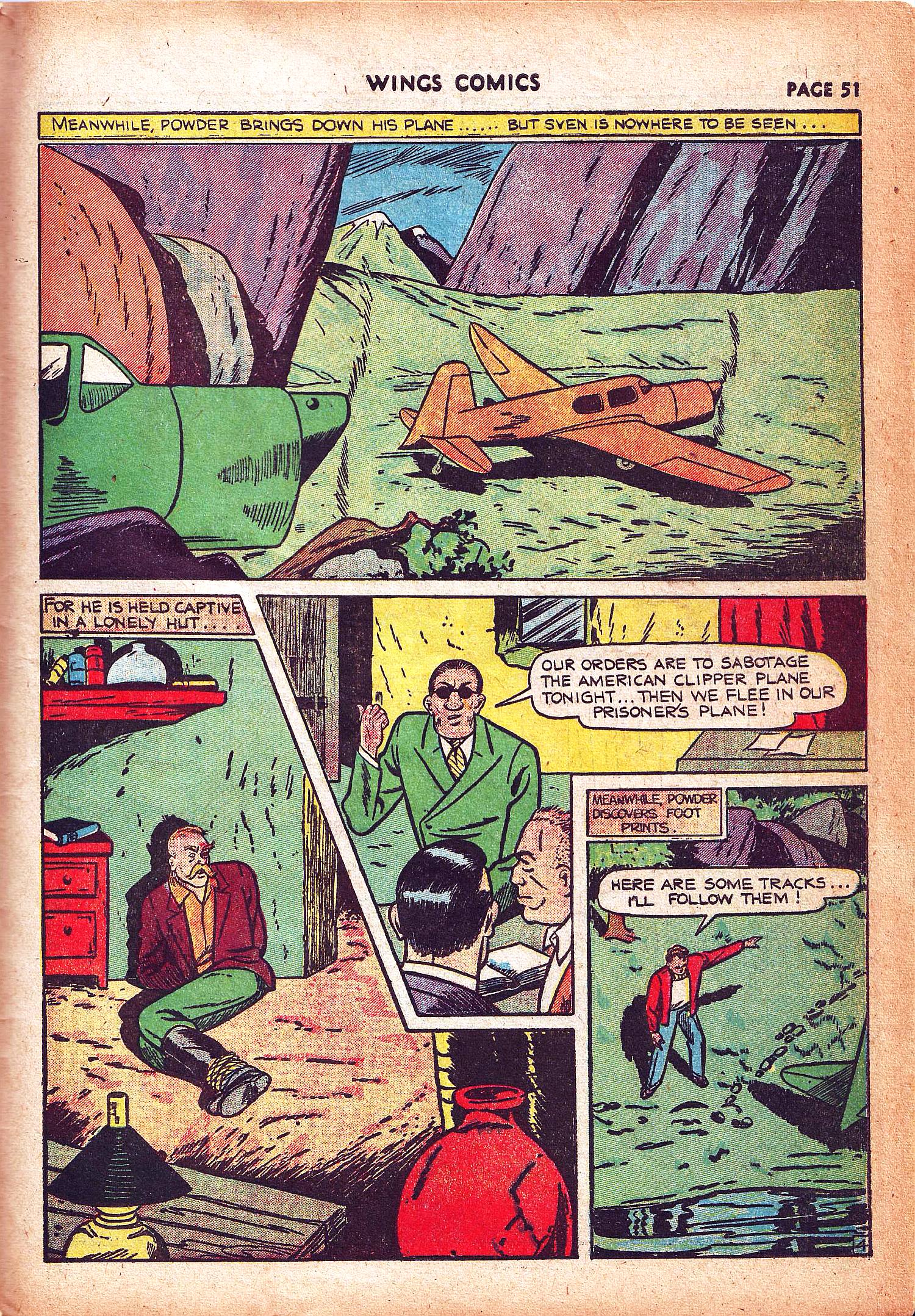 Read online Wings Comics comic -  Issue #3 - 53
