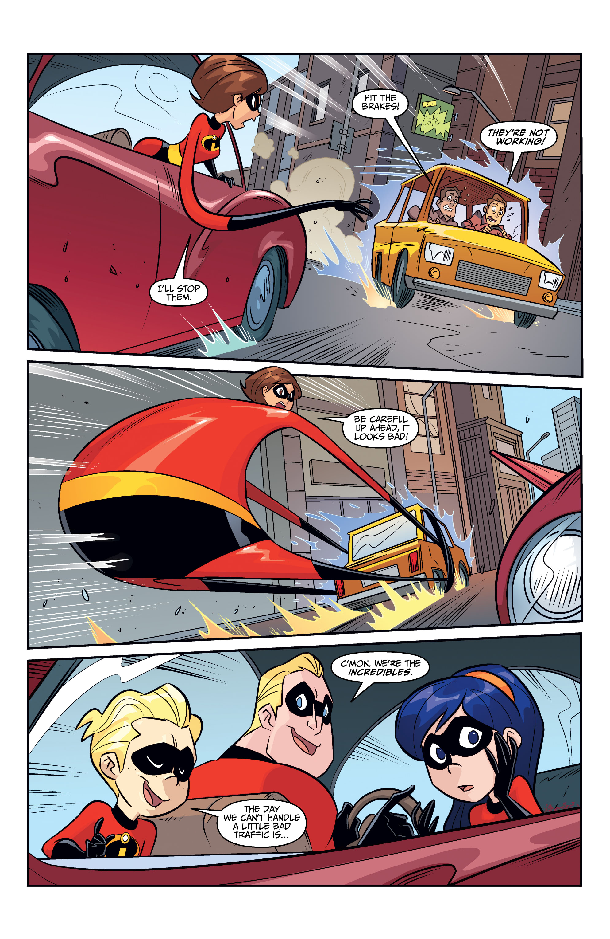 Read online Incredibles 2: Slow Burn comic -  Issue #1 - 10