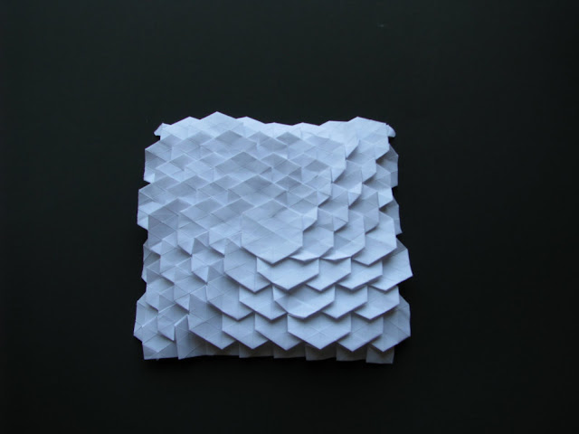 Eric Gjerde WhiteSpread Hexagon Tessellation front