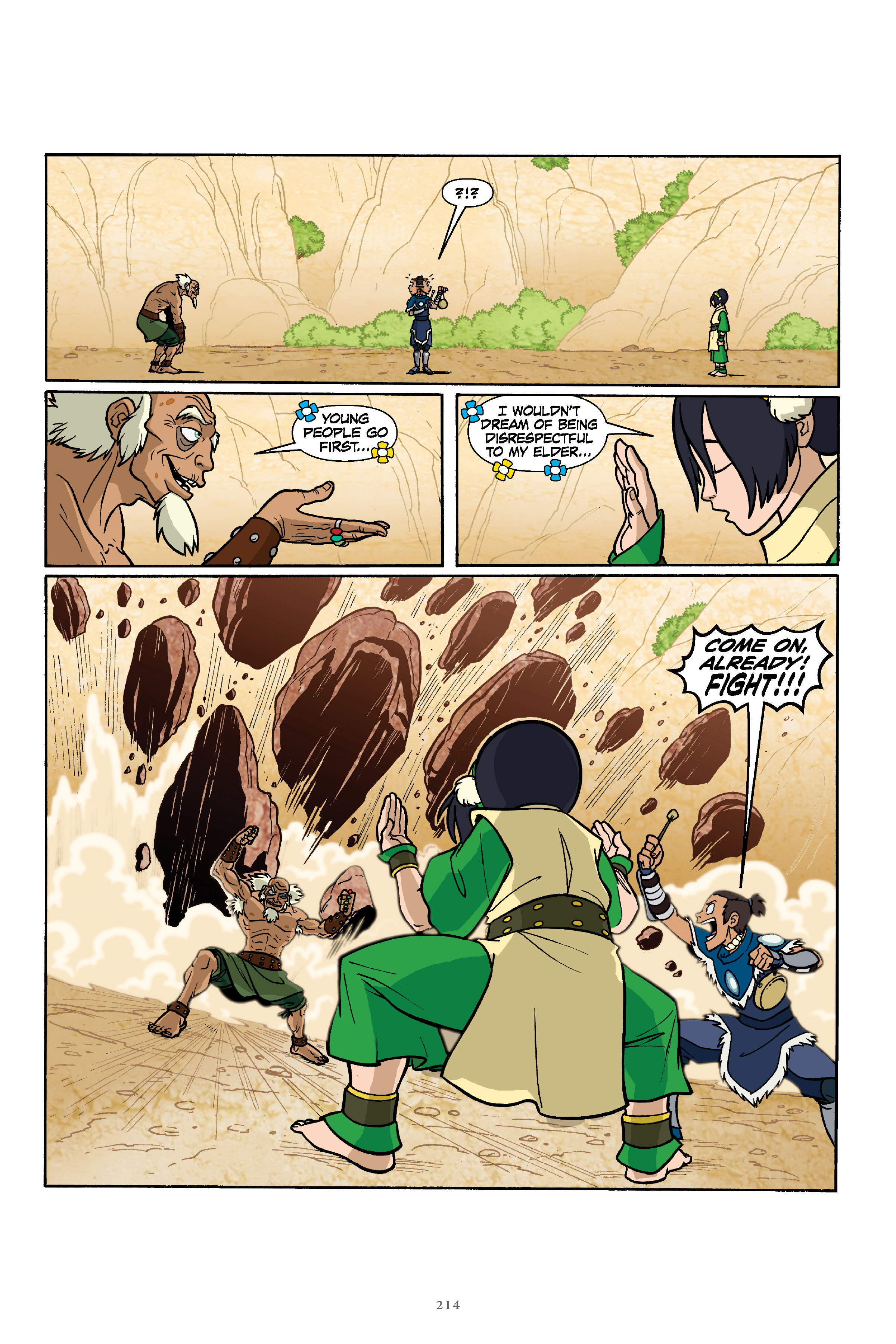 Read online Nickelodeon Avatar: The Last Airbender–The Lost Adventures & Team Avatar Tales Library Edition comic -  Issue # TPB (Part 3) - 16