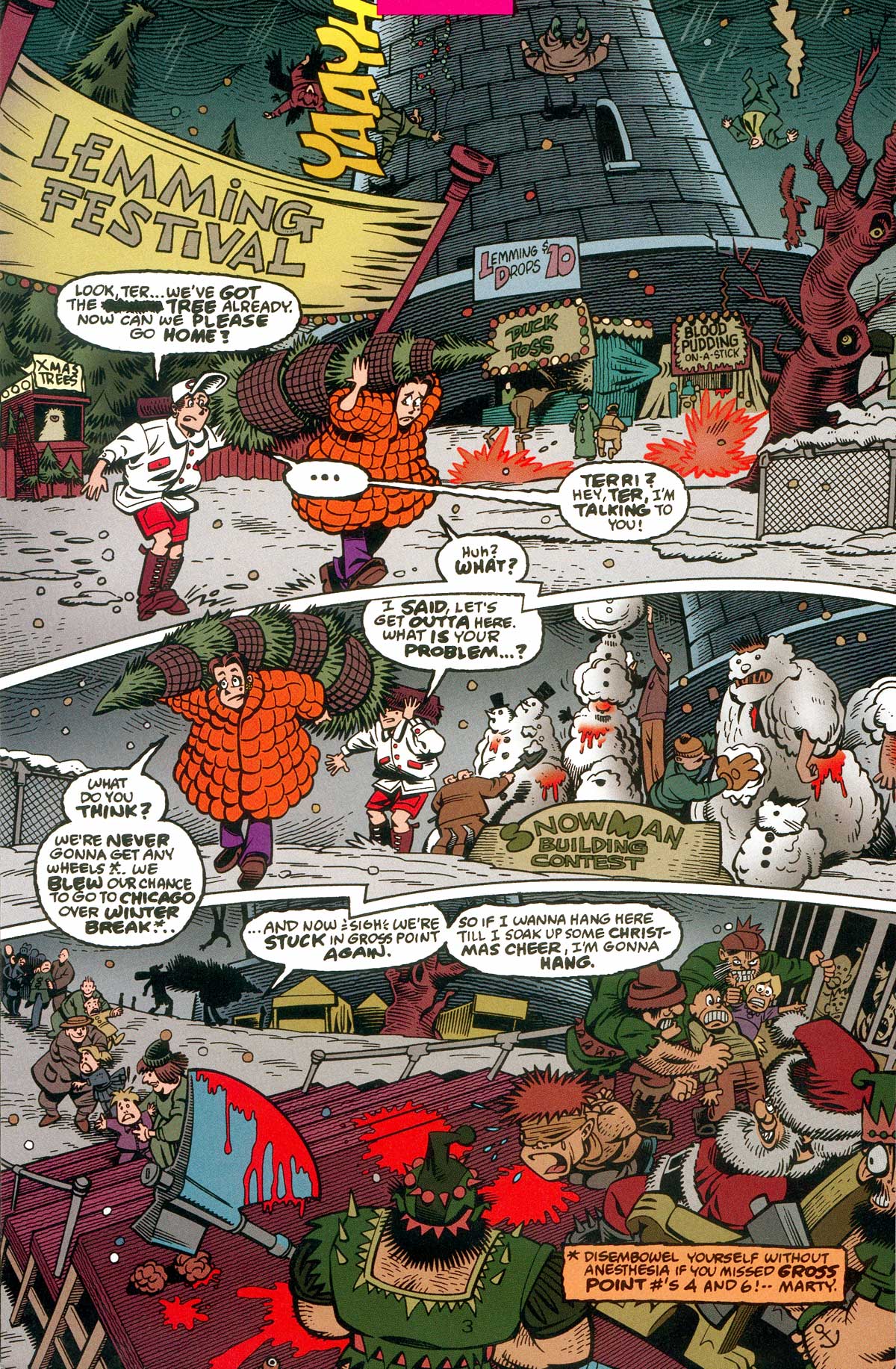 Read online Gross Point comic -  Issue #7 - 4