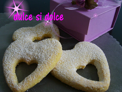 Biscuiti cu nuca de cocos...San Valentino