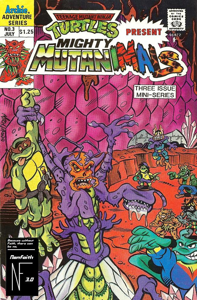 Read online Mighty Mutanimals comic -  Issue #3 - 1