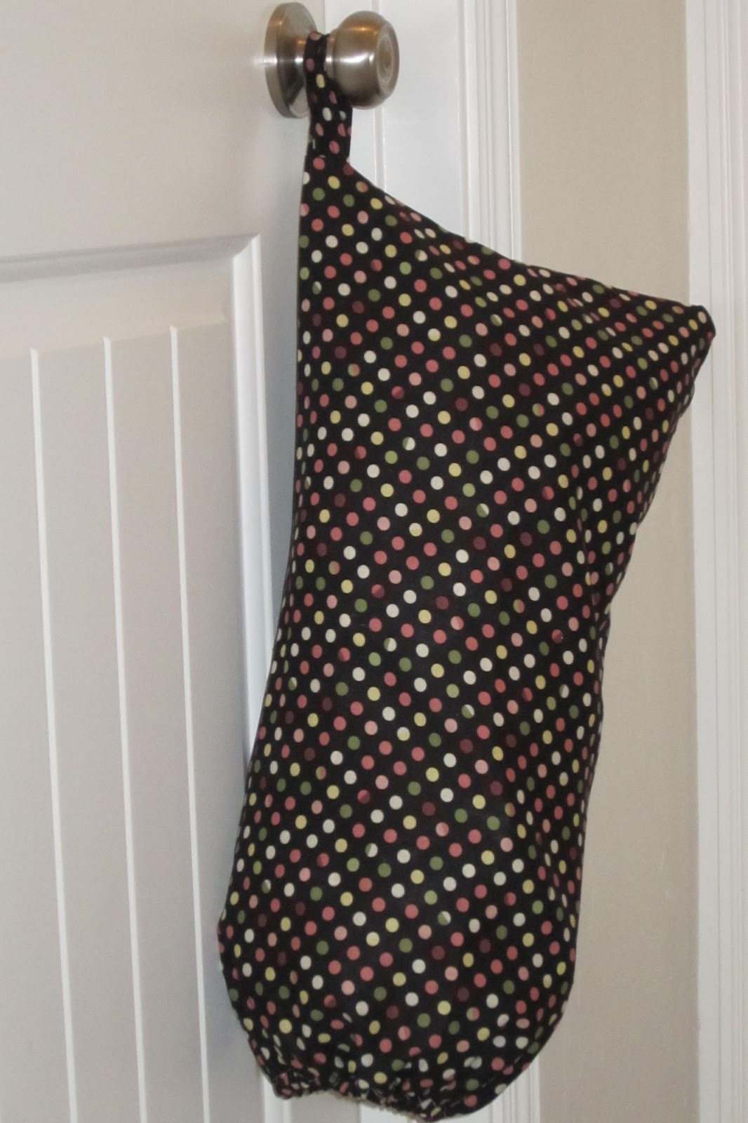 How to Make a Grocery Bag Holder Out of Fabric Provident Princess