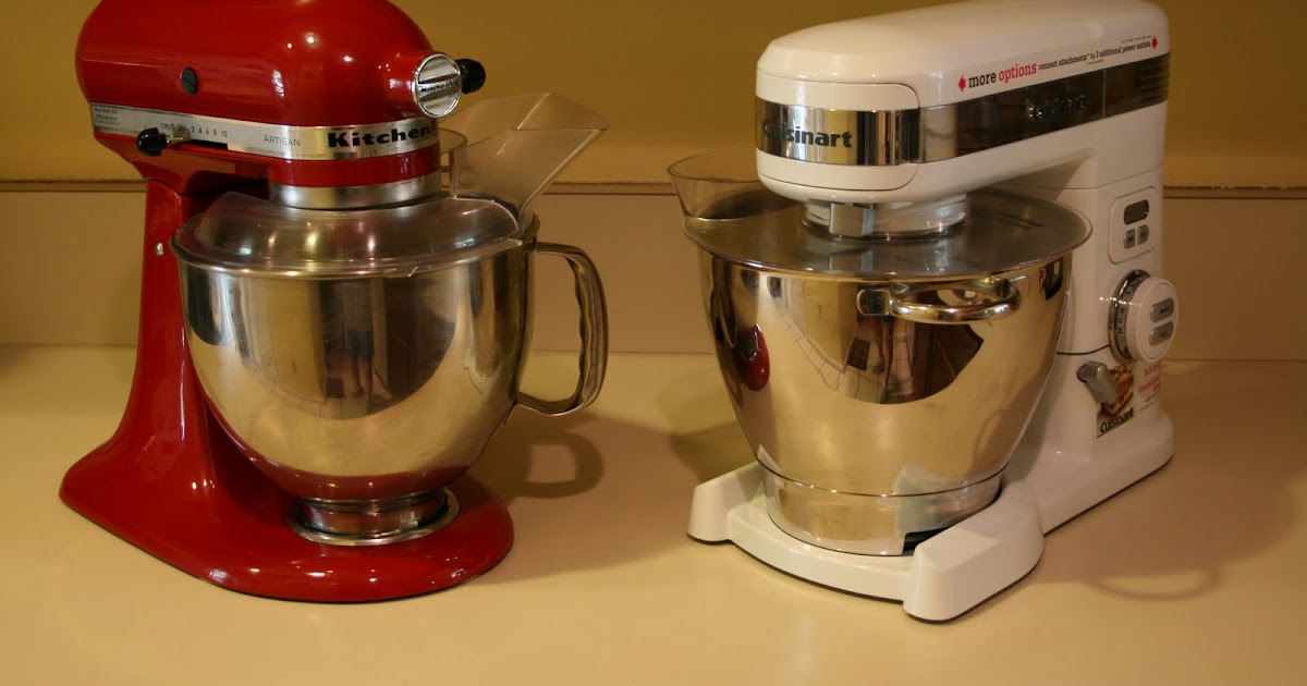Cuisinart vs. KitchenAid Stand Mixers (12 Key Differences