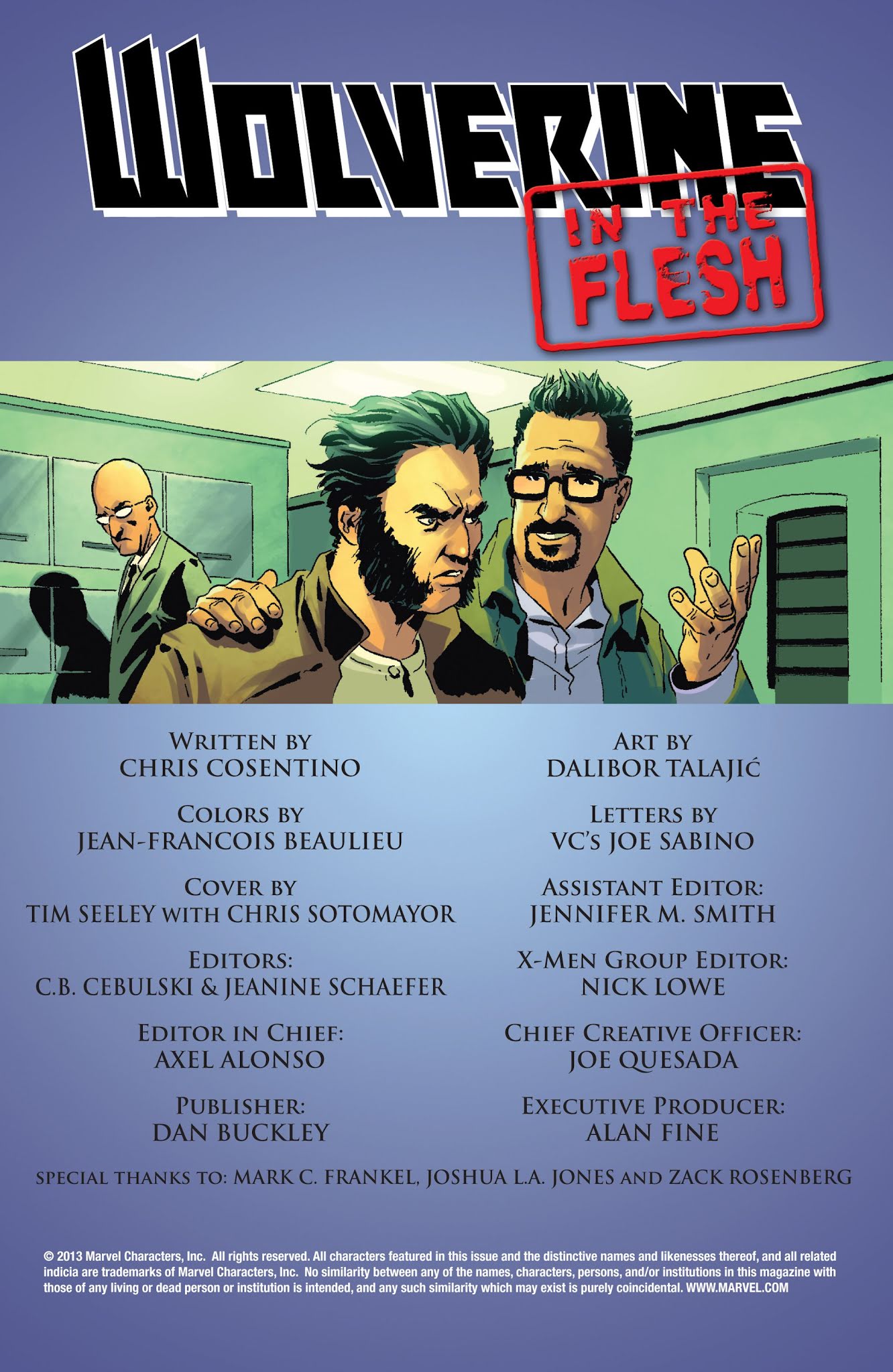 Read online Wolverine: In the Flesh comic -  Issue # Full - 2