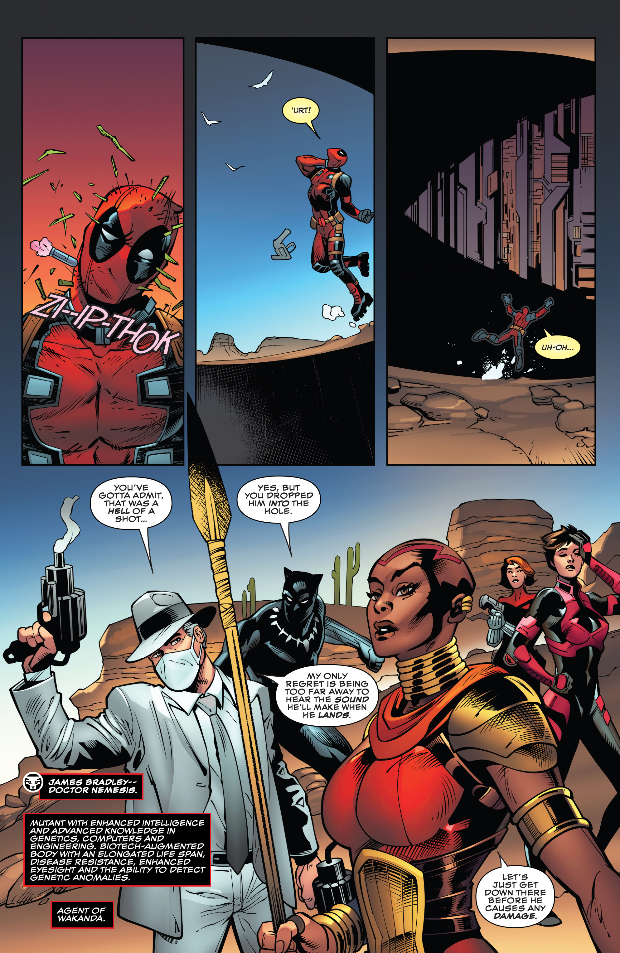 Read online Black Panther and the Agents of Wakanda comic -  Issue #5 - 12