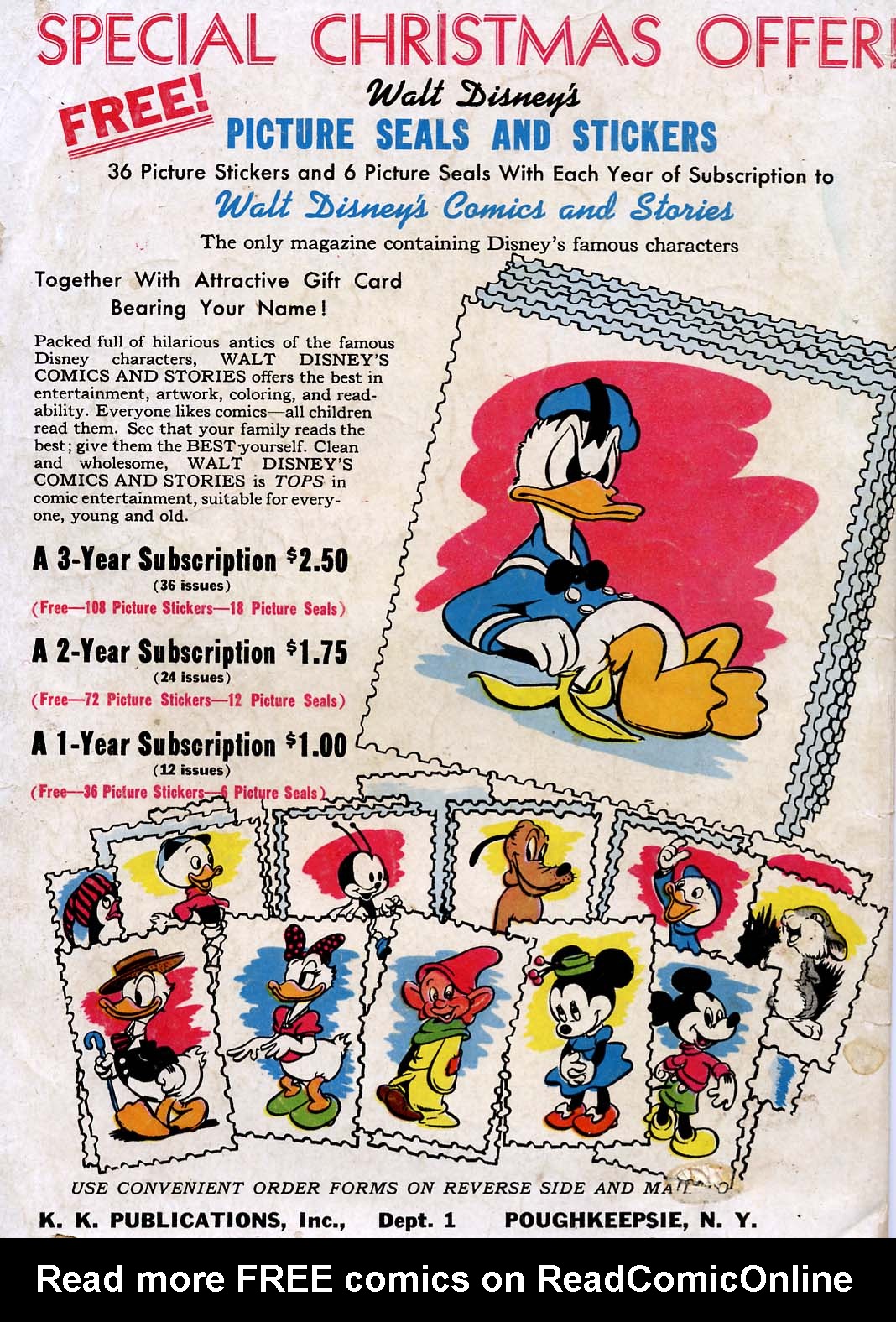 Read online Walt Disney's Comics and Stories comic -  Issue #64 - 52