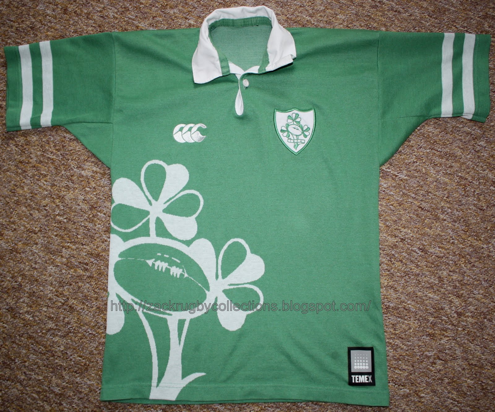vintage irish rugby jersey