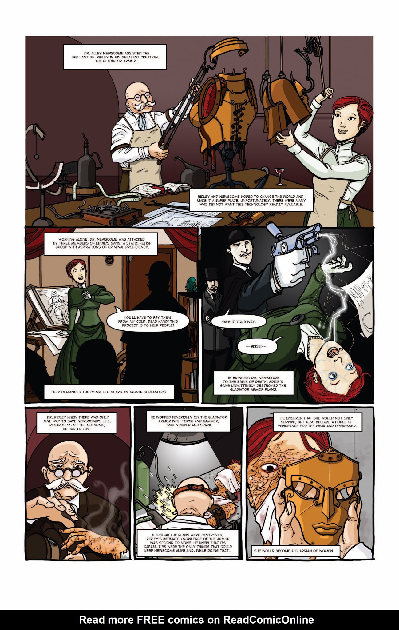 Read online SteamPunk Originals comic -  Issue # TPB - 29