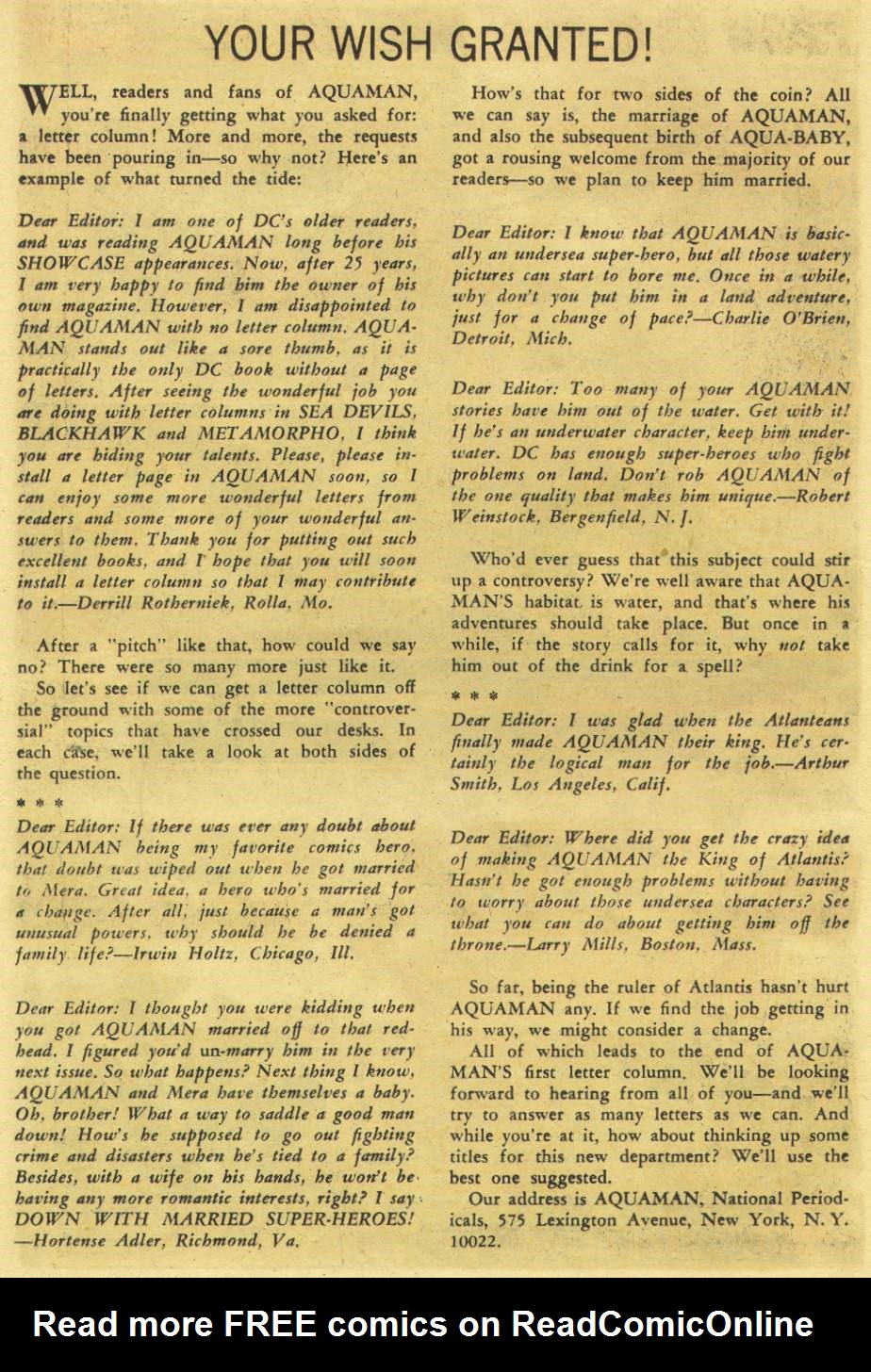 Read online Aquaman (1962) comic -  Issue #26 - 14