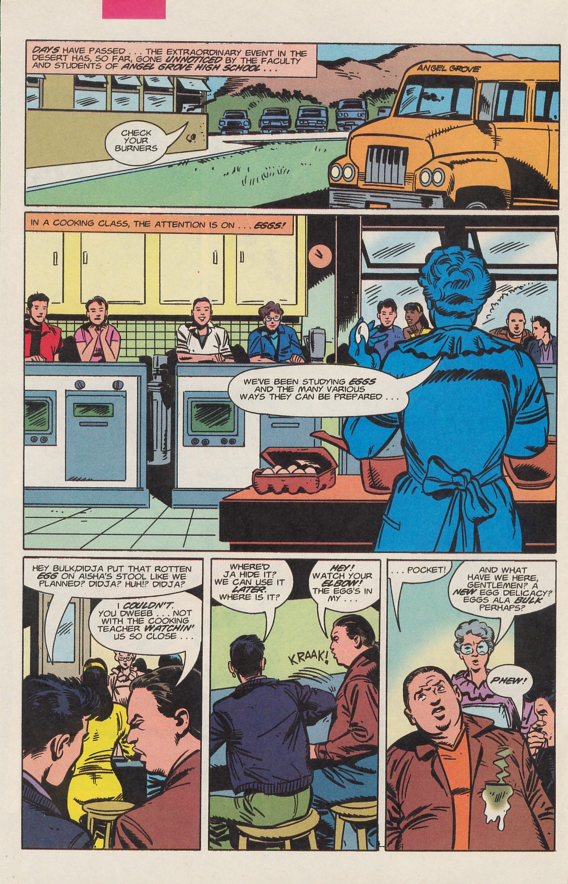 Read online Saban's Mighty Morphin Power Rangers (1995) comic -  Issue #4 - 4