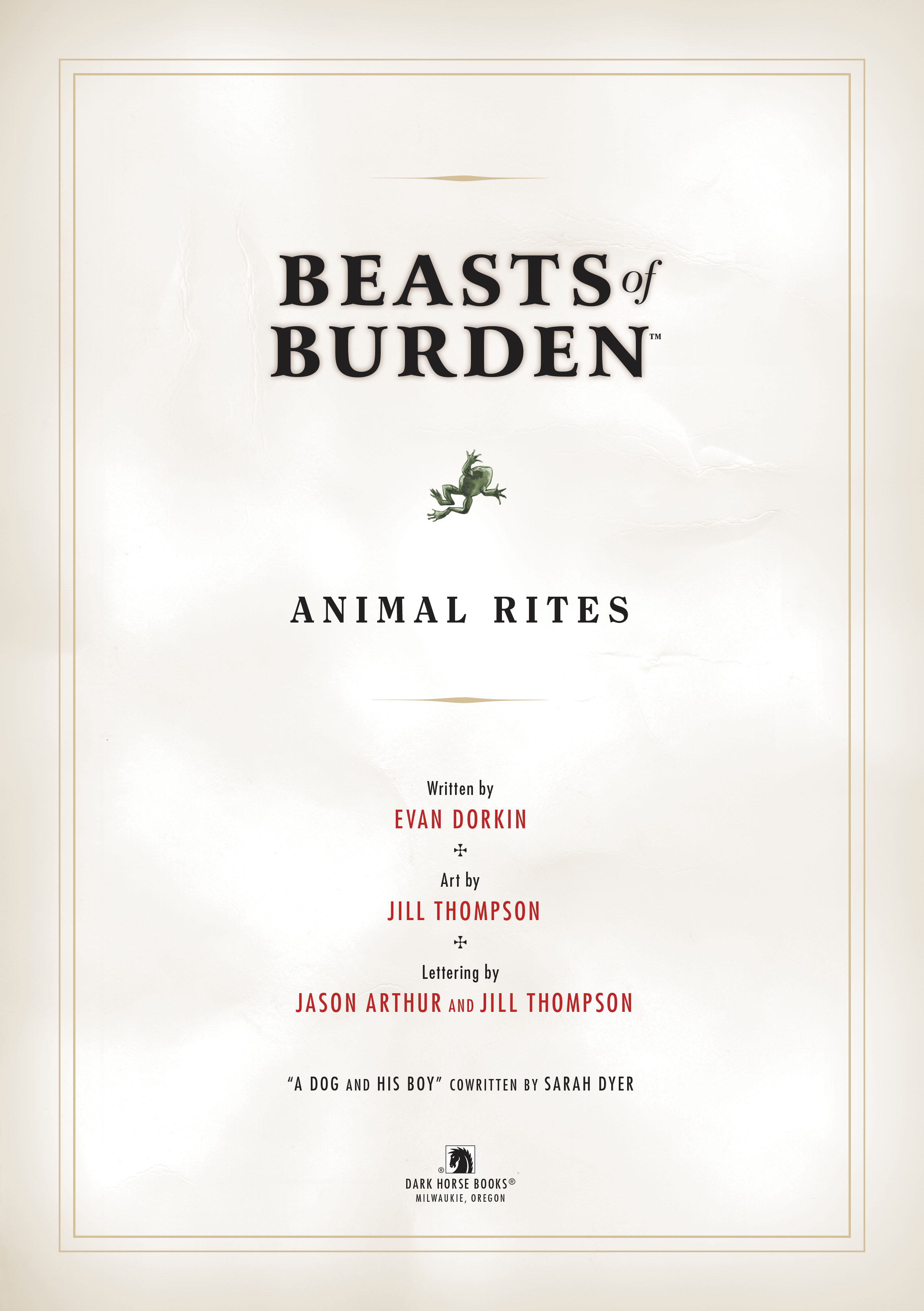 Read online Beasts of Burden: Animal Rites comic -  Issue # TPB - 5