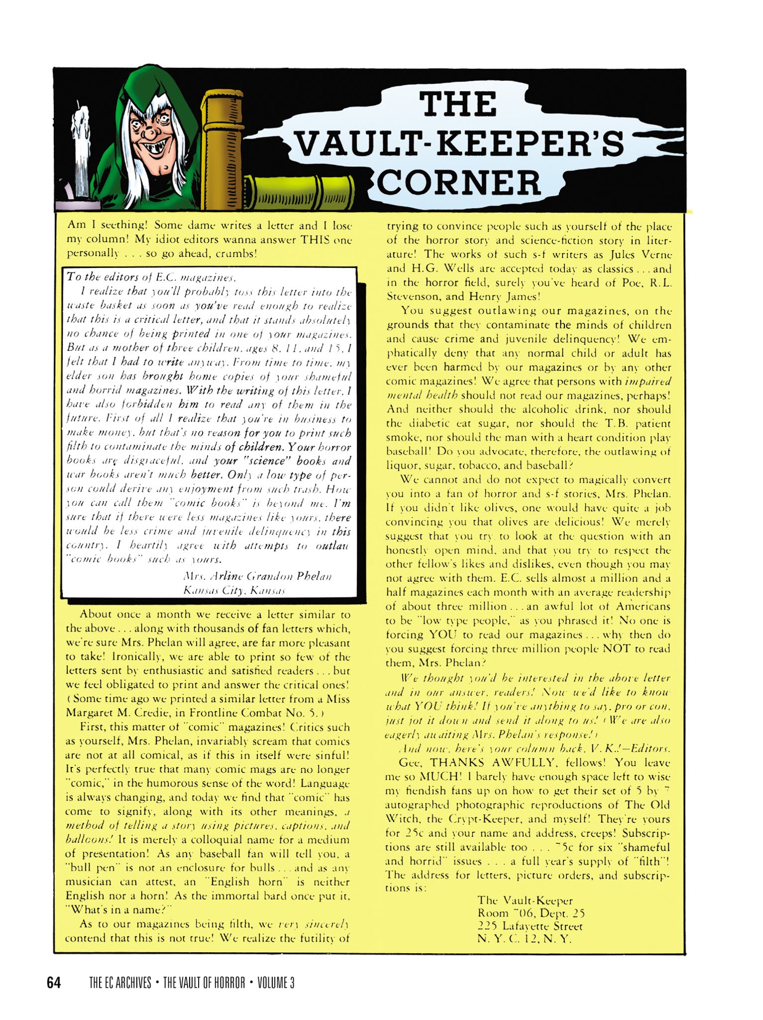 Read online The EC Archives: The Vault Of Horror comic -  Issue # TPB 3 (Part 1) - 66