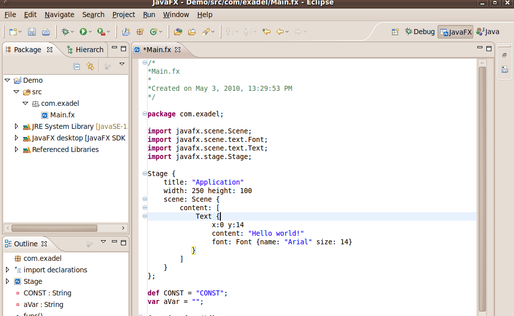 Software Development Journey: JavaFX Support In Eclipse