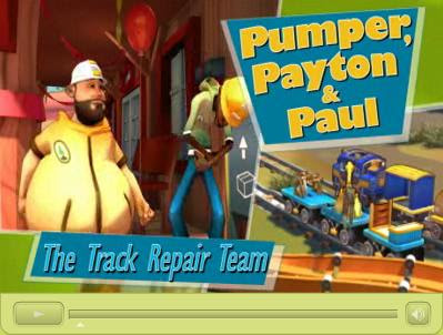 Pumper, Payton and Paul - The Track Repair Team - GeoTrax<br />