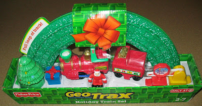GeoTrax Holiday Train Set with Santa