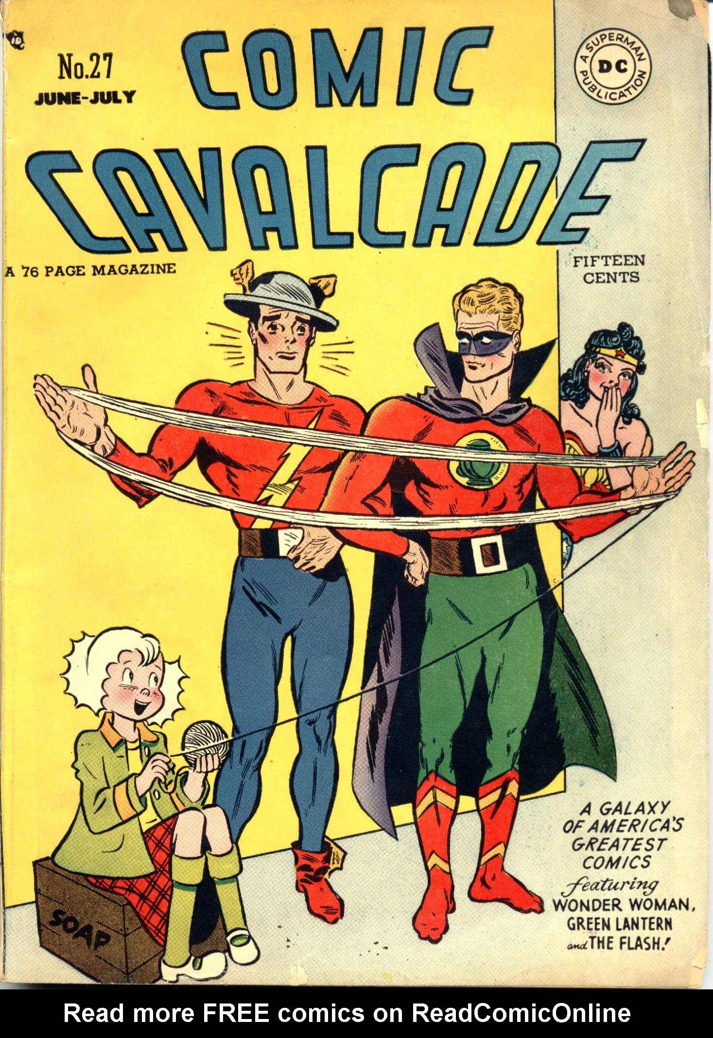 Read online Comic Cavalcade comic -  Issue #27 - 1