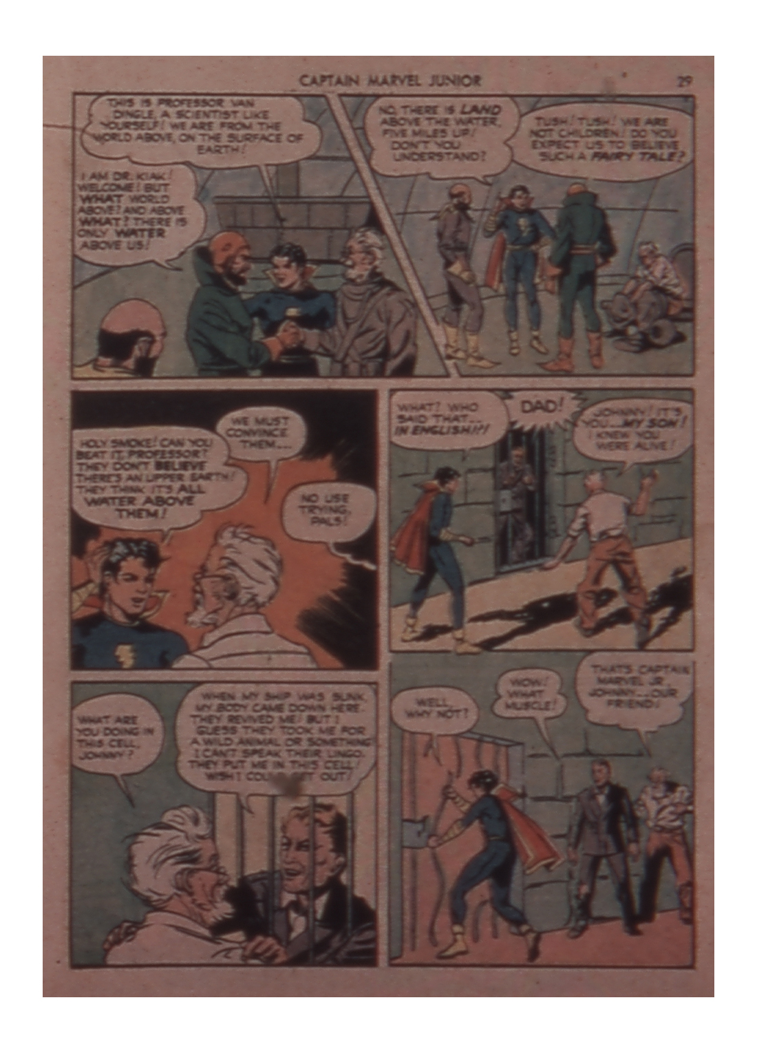 Read online Captain Marvel, Jr. comic -  Issue #7 - 29