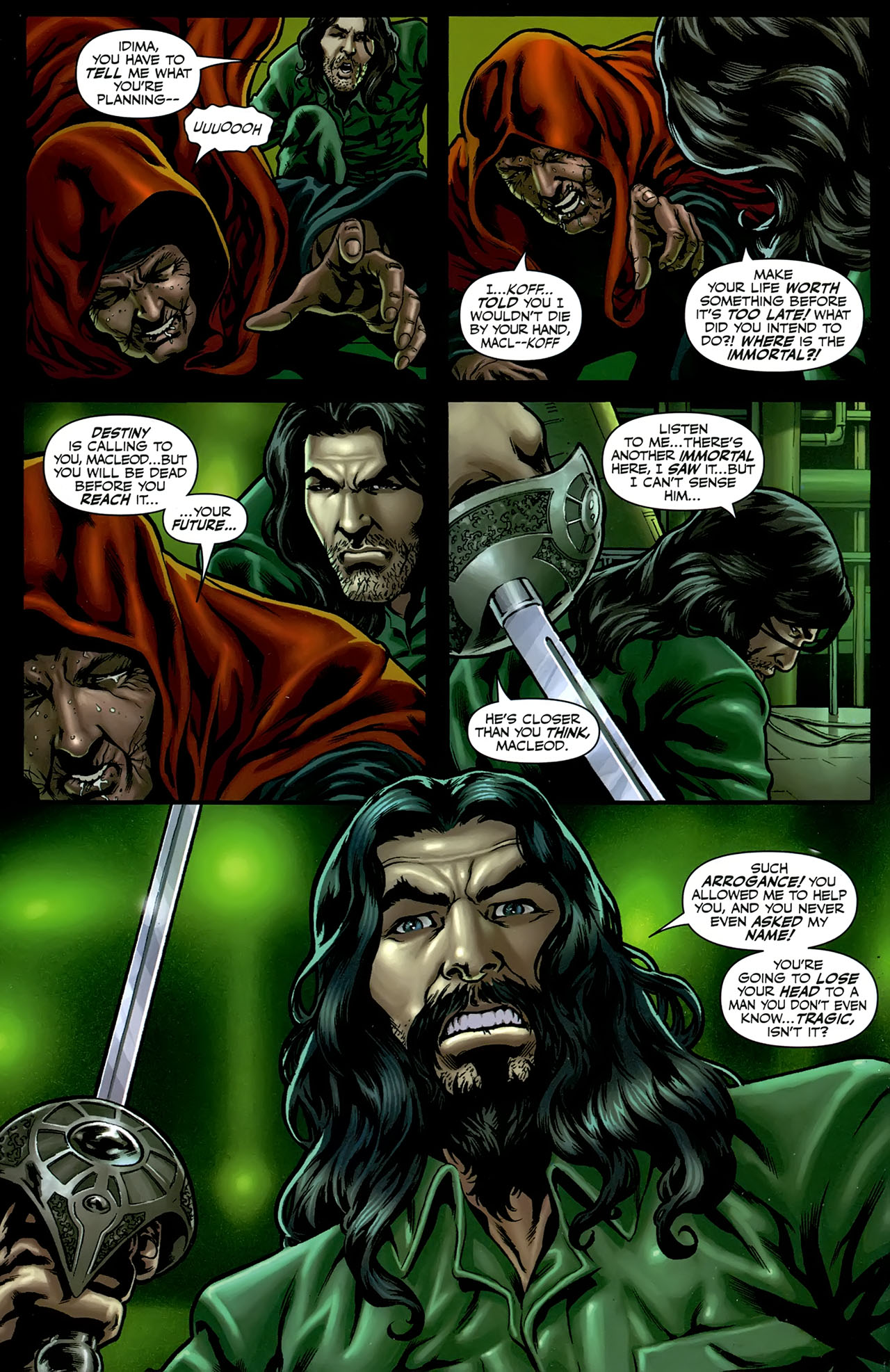 Read online Highlander comic -  Issue #12 - 15