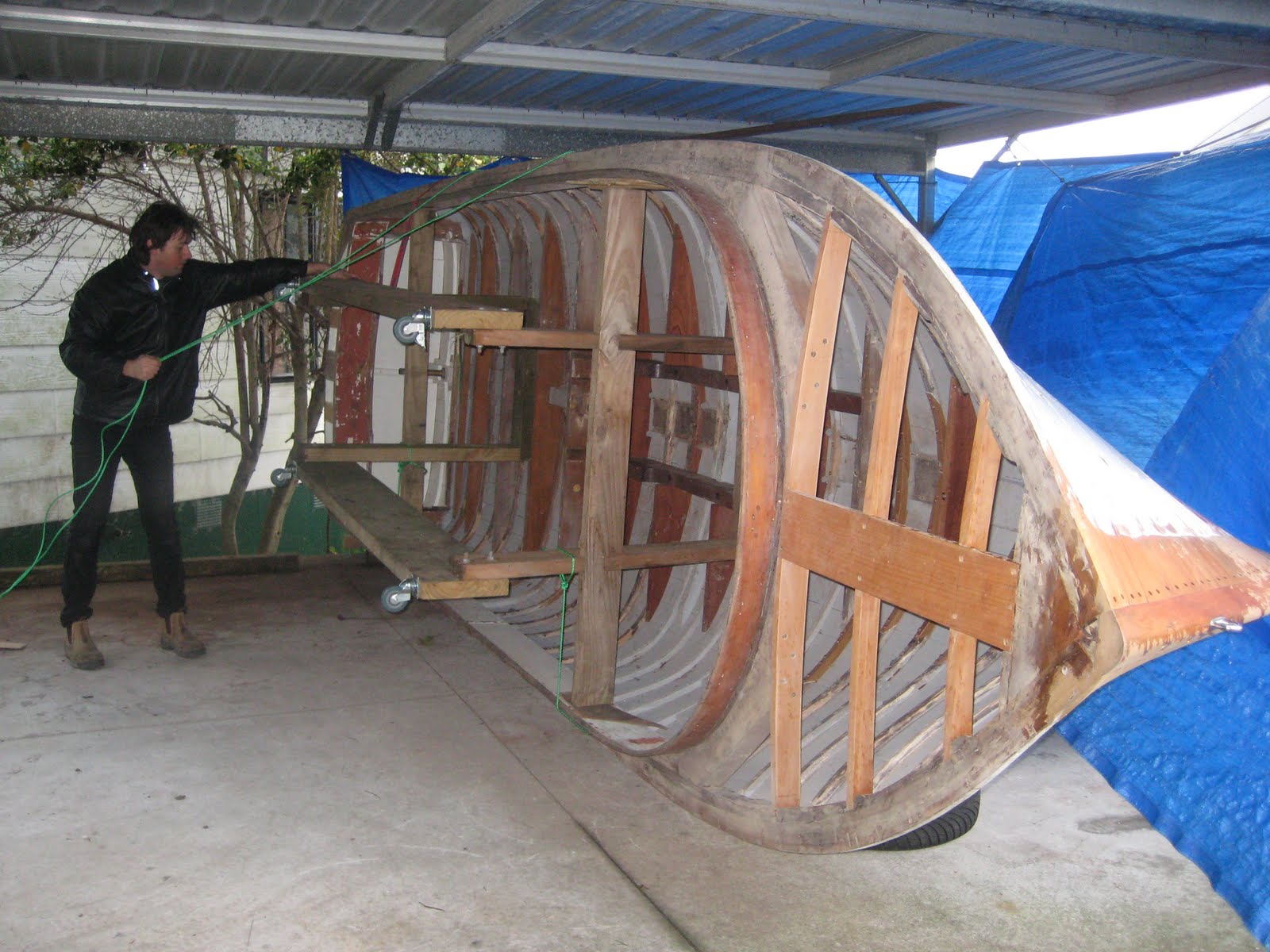 Restoring Jado Roll, roll, roll your boat....