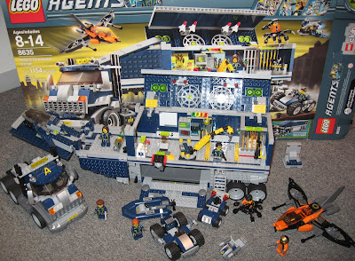 Sigma 6 Telebase: Lego Agents Review: Mission 6: Mobile Command Center