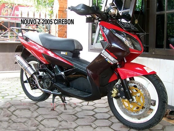 Displayer Big Motorcycle MODIFIKASI  Yamaha Nouvo  Z 2005