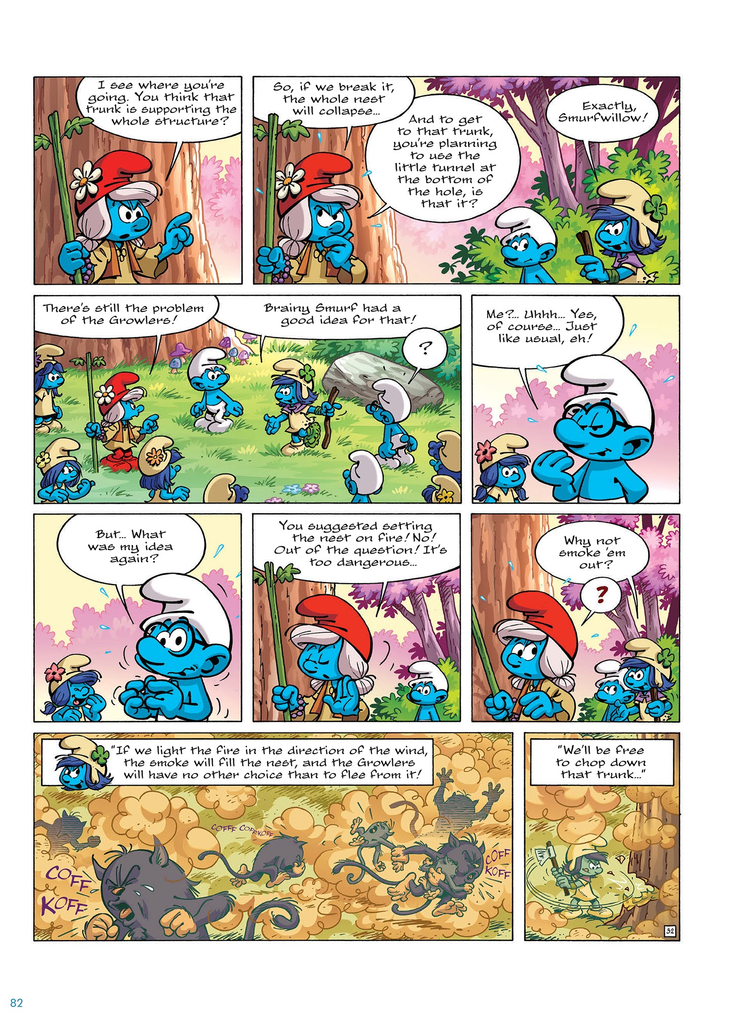 Read online The Smurfs Tales comic -  Issue # TPB 3 (Part 1) - 84