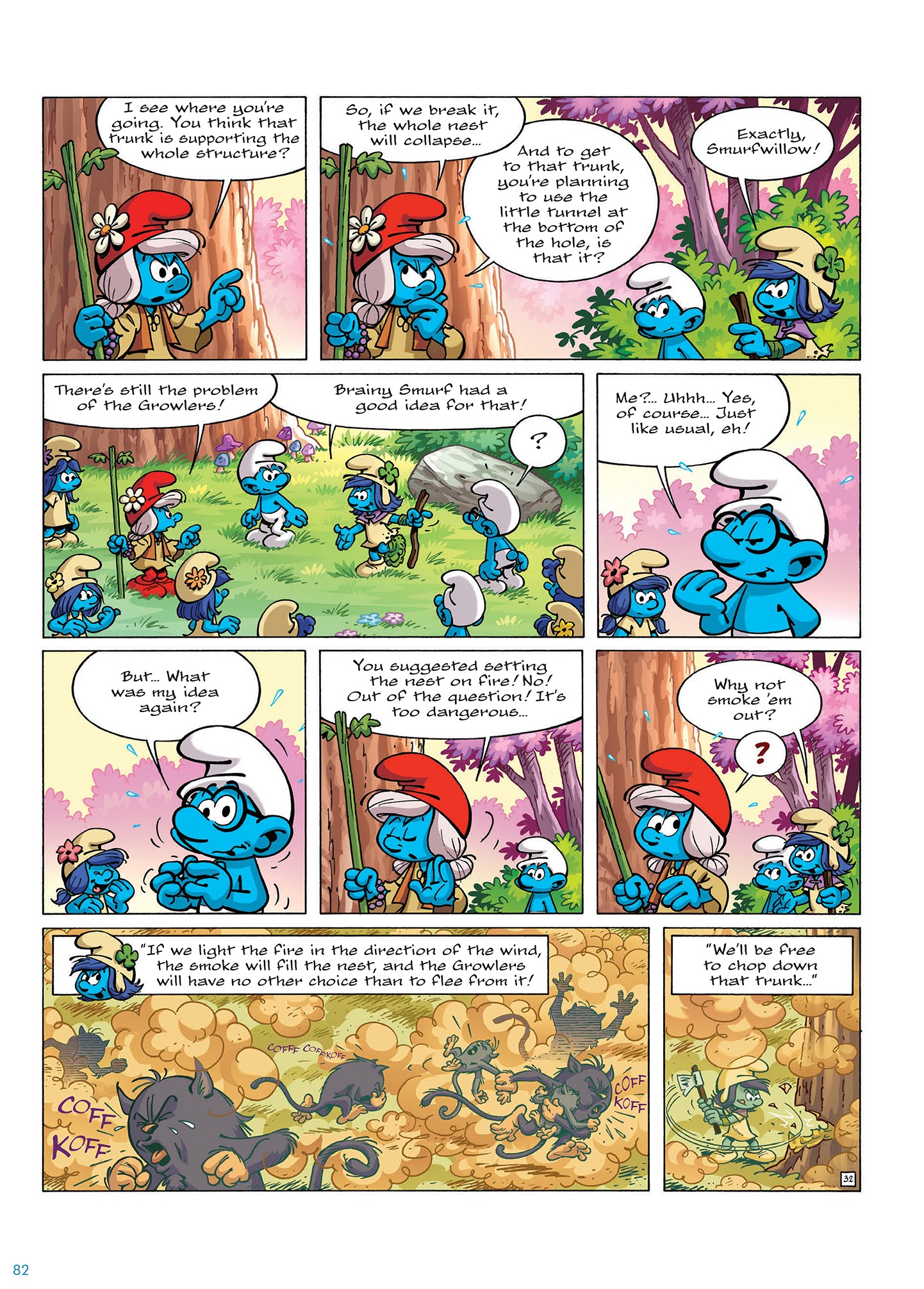 Read online The Smurfs Tales comic -  Issue # TPB 3 (Part 1) - 84