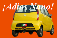 Tata Nano lejos de Uruguay