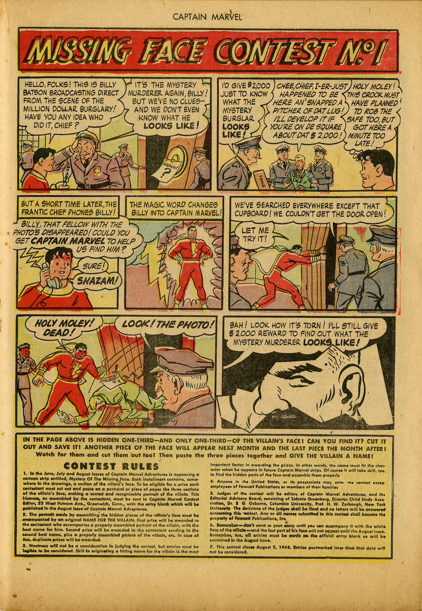 Read online Captain Marvel Adventures comic -  Issue #36 - 27