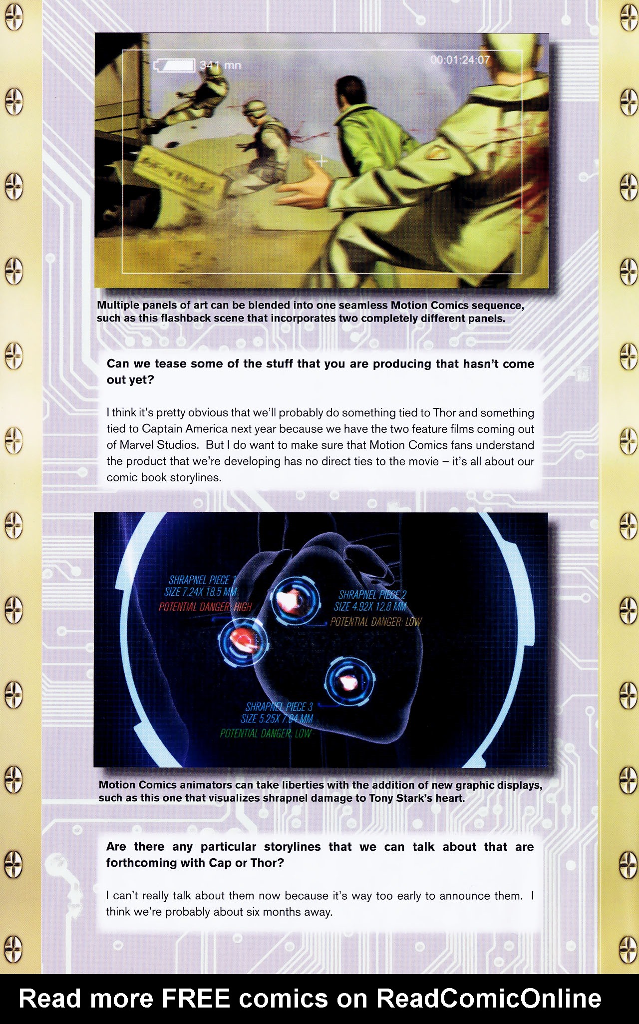 Read online Iron Man: Extremis Director's Cut comic -  Issue #5 - 30