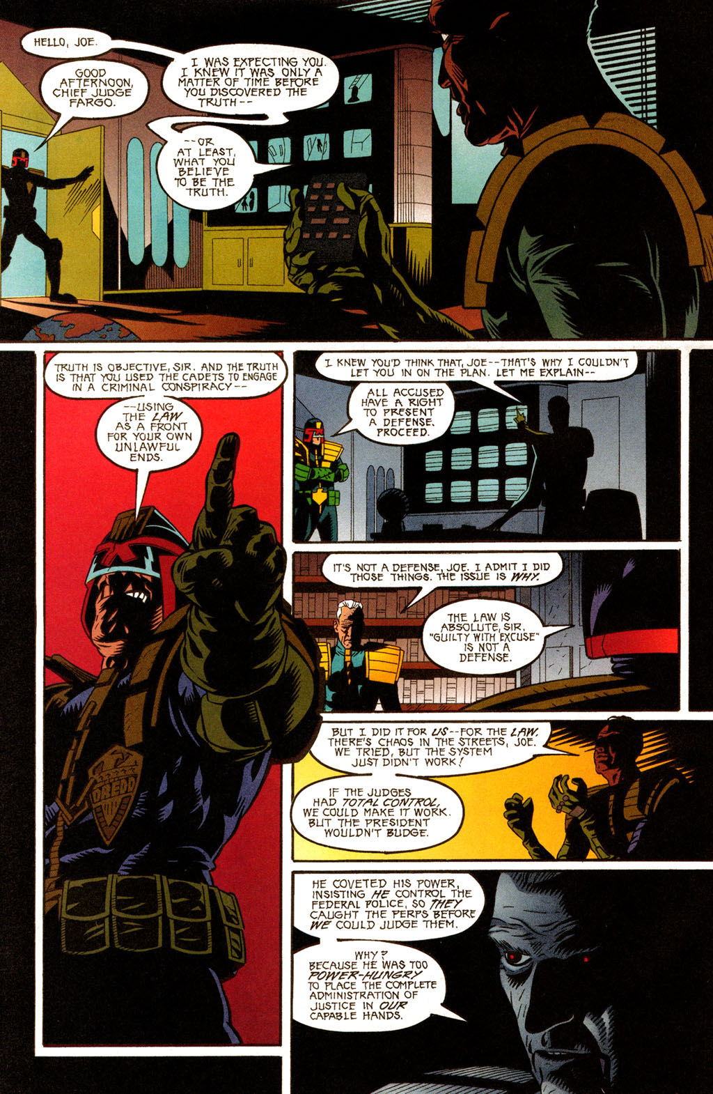 Read online Judge Dredd (1994) comic -  Issue #10 - 21