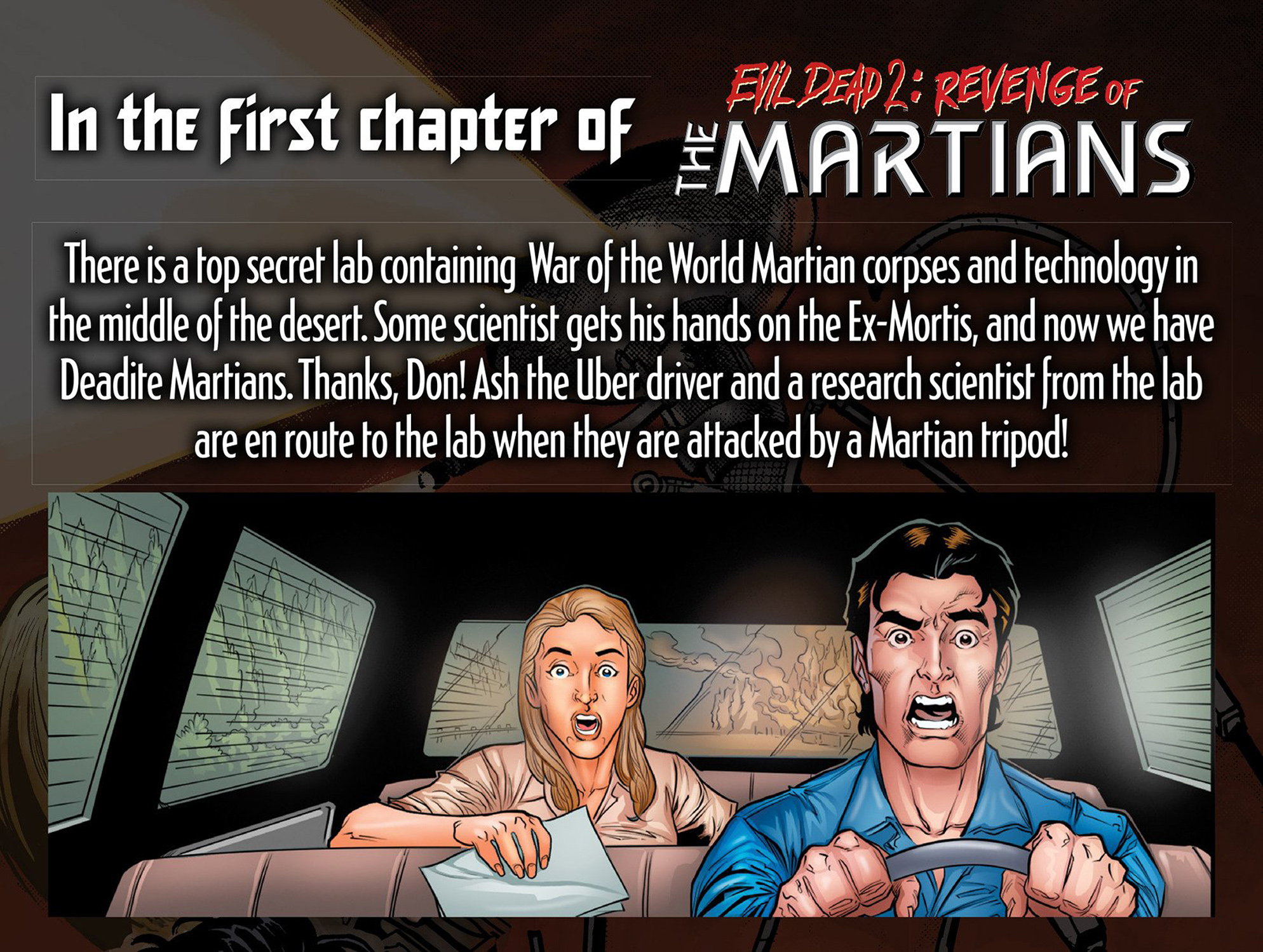 Read online Evil Dead 2: Revenge of the Martians comic -  Issue #2 - 3