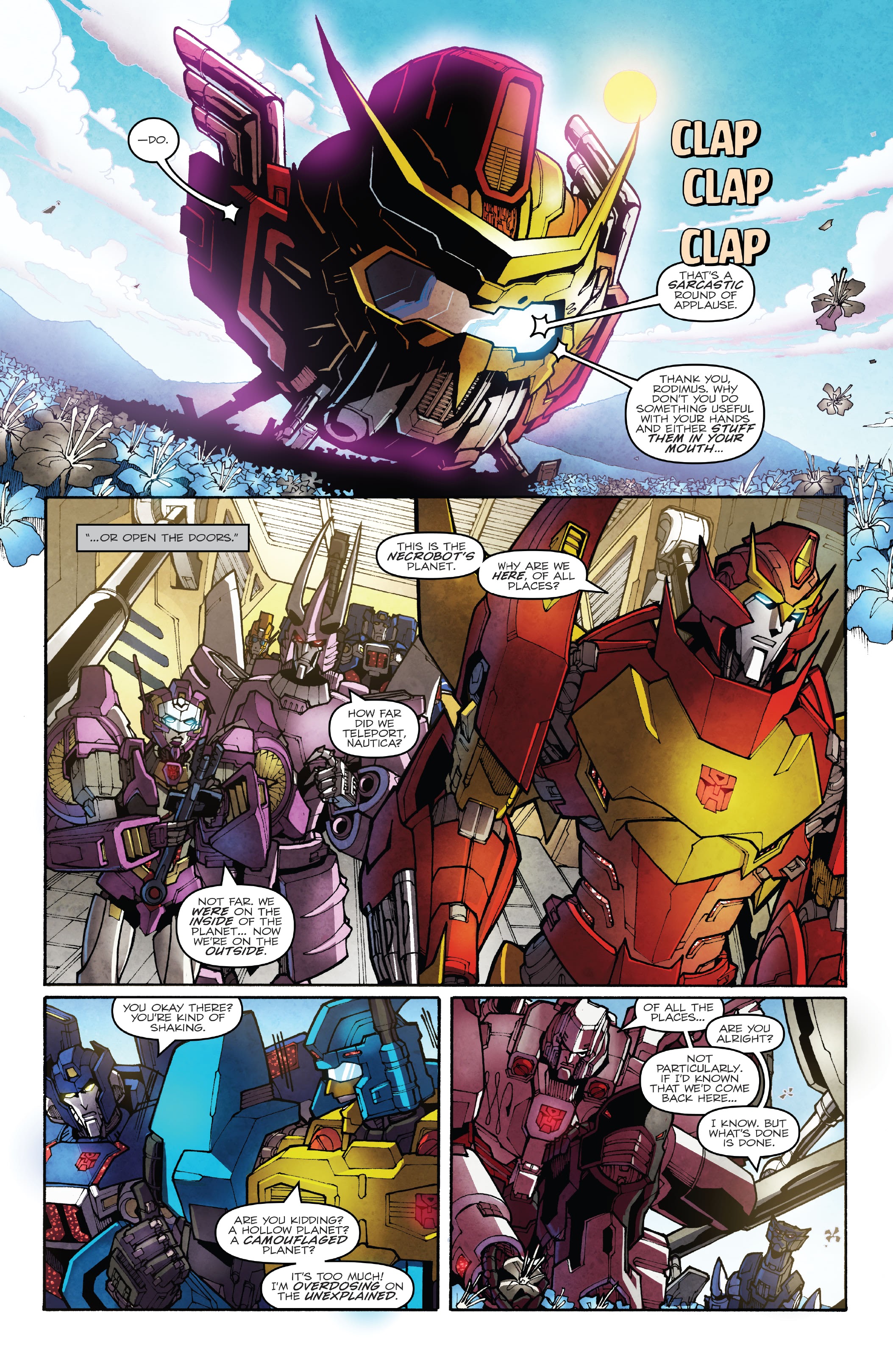 Read online Transformers: The IDW Collection Phase Two comic -  Issue # TPB 11 (Part 3) - 10