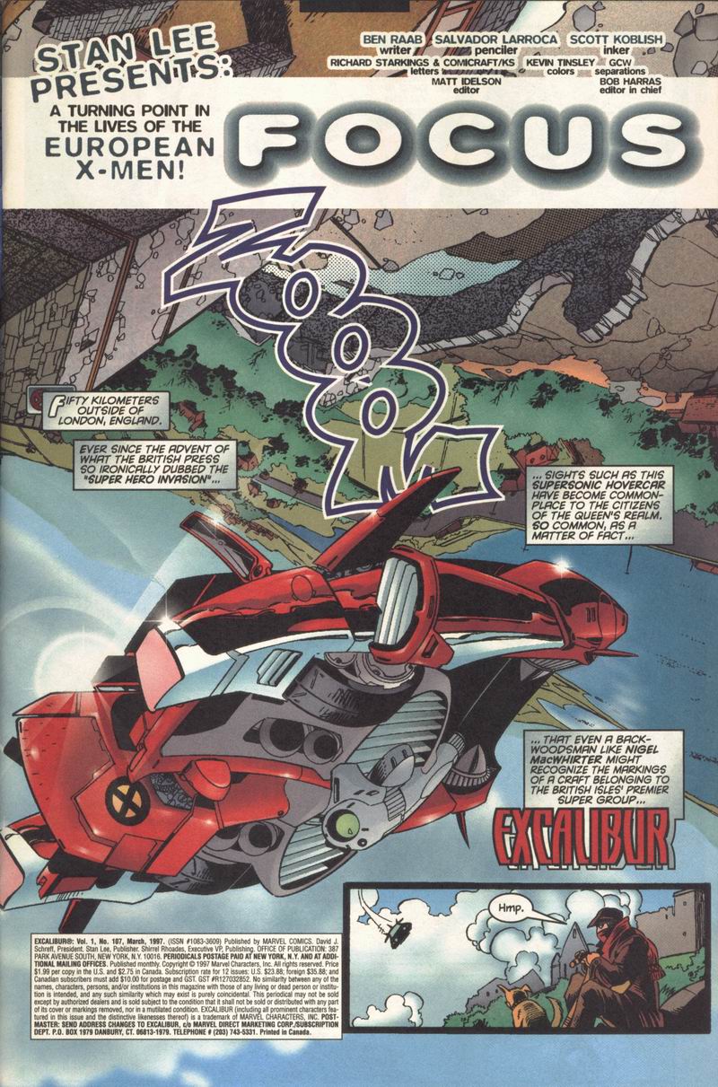 Read online Excalibur (1988) comic -  Issue #107 - 2