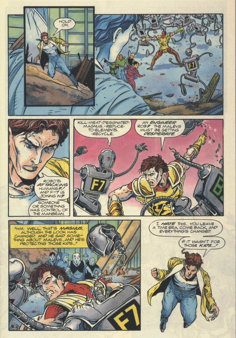 Read online Magnus Robot Fighter (1991) comic -  Issue #33 - 7