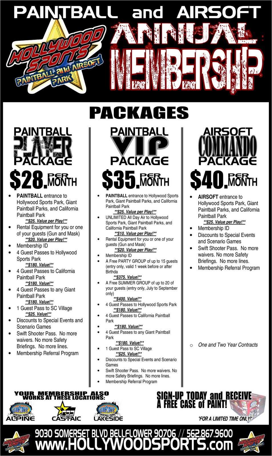 Hollywood Sports Paintball Park