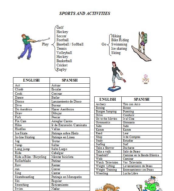 Sports and Activities 