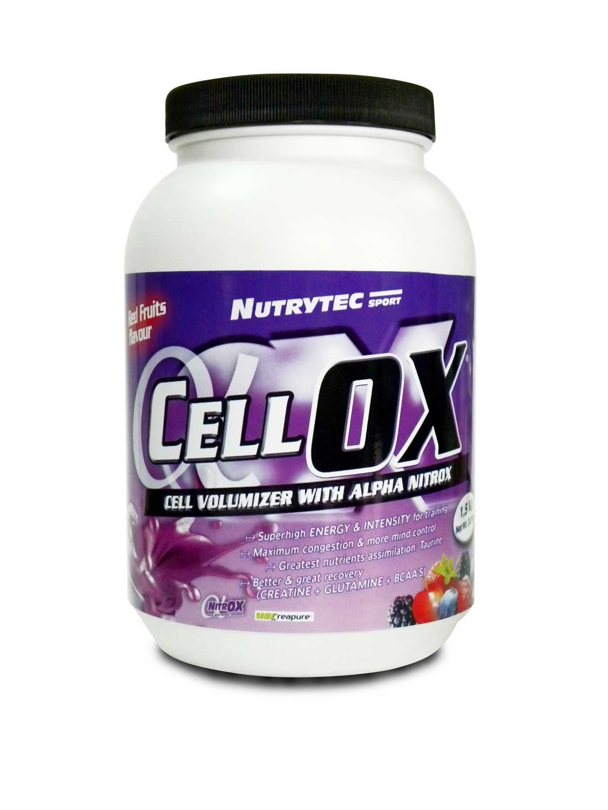 SUPLEMENTOS DEPORTIVOS ALPHA CELLOX 907 gr de NUTRYTEC