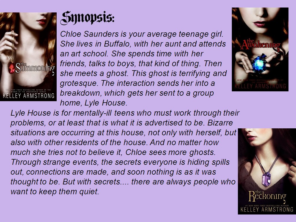 Book Lovers Den Darkest Powers Kelley Armstrong