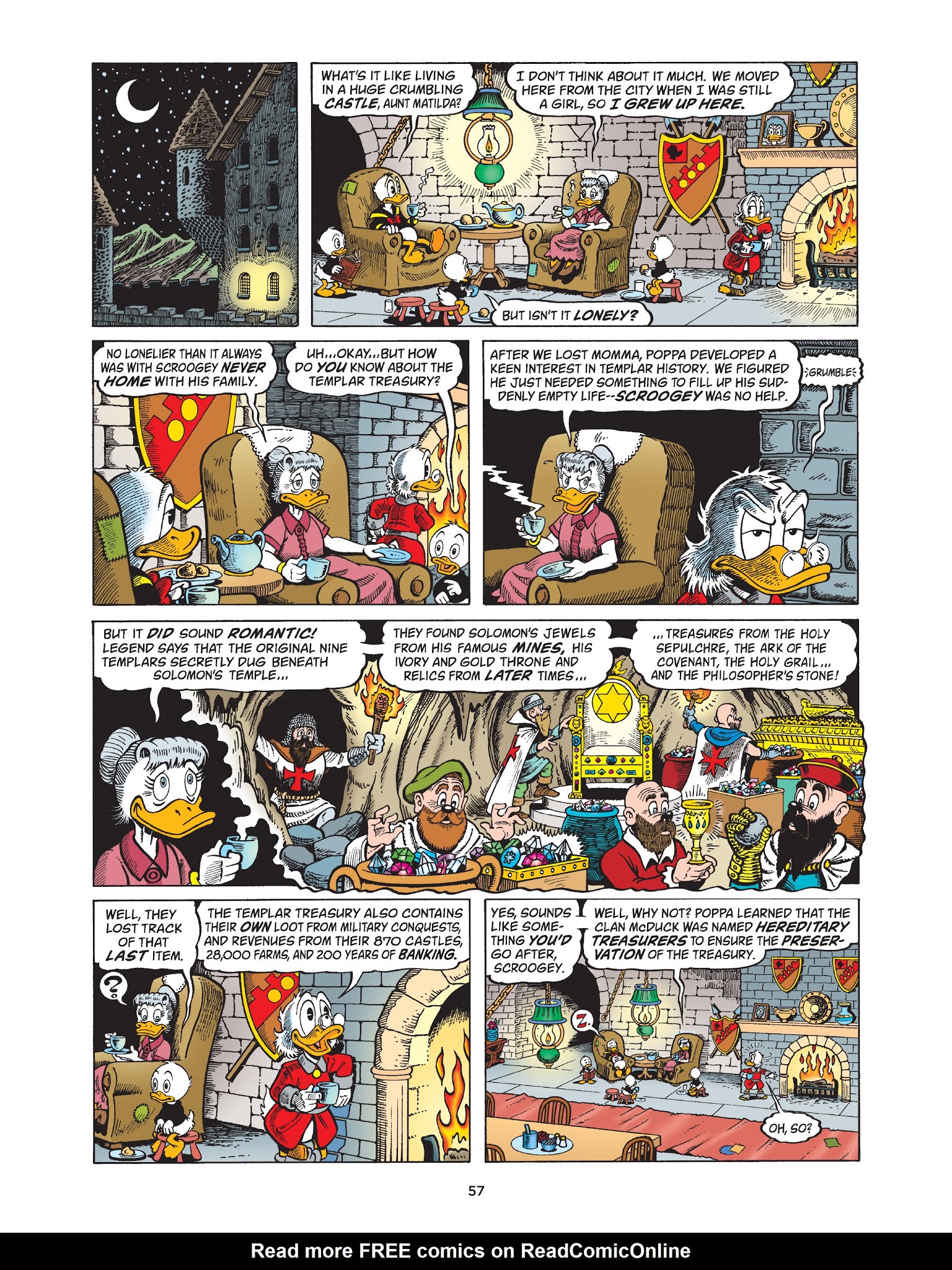 Read online Walt Disney Uncle Scrooge and Donald Duck: The Don Rosa Library comic -  Issue # TPB 10 (Part 1) - 58