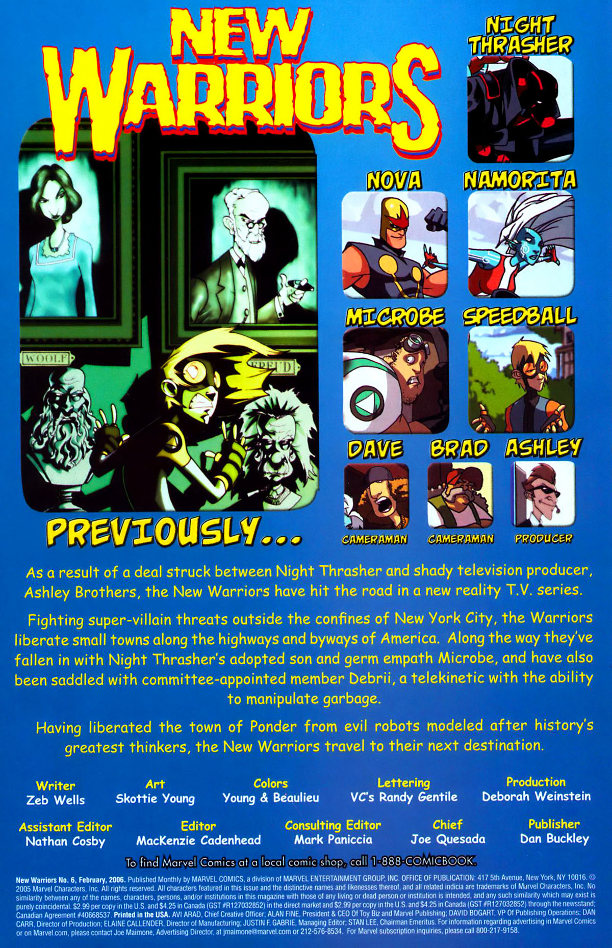 Read online New Warriors (2005) comic -  Issue #6 - 2