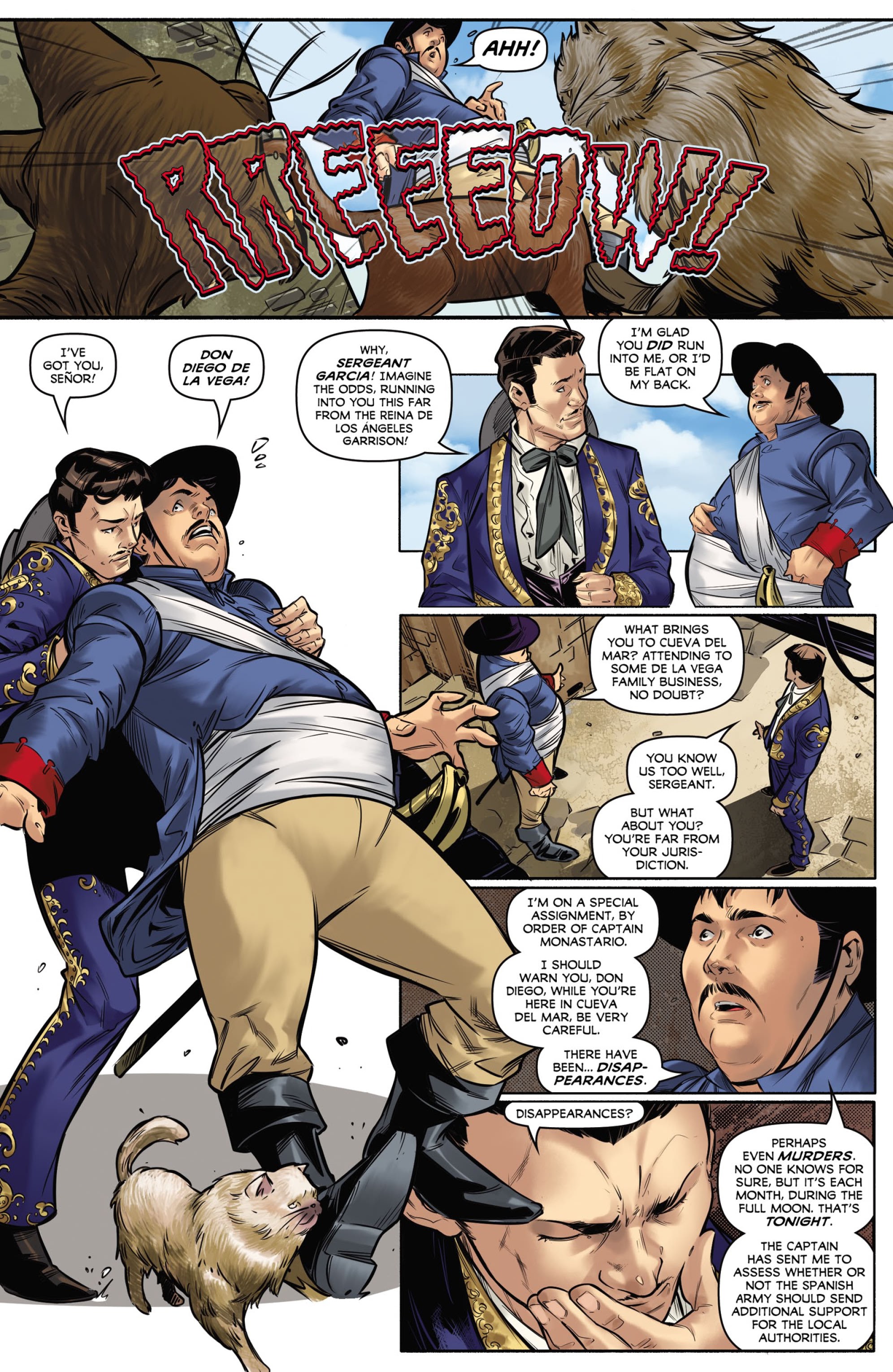 Read online Zorro: Galleon Of the Dead comic -  Issue #1 - 11